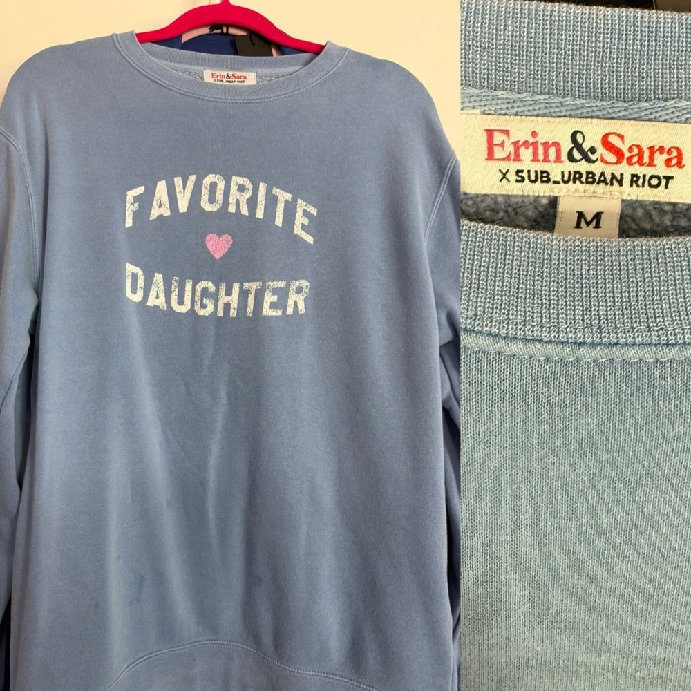 Erin & Sara Blue 'Favorite Daughter' Sweatshirt